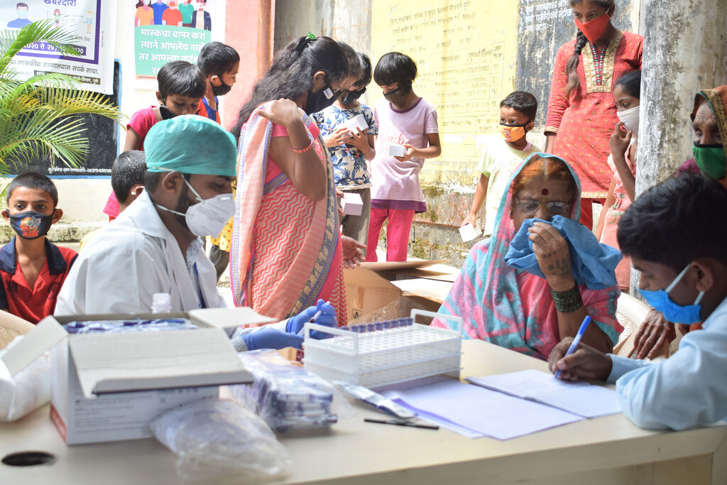 Preventive healthcare drive in rural community
